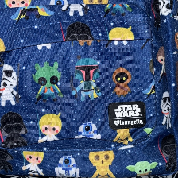 Disney Loungefly Star Wars Backpack NWT - Picture 2 of 6